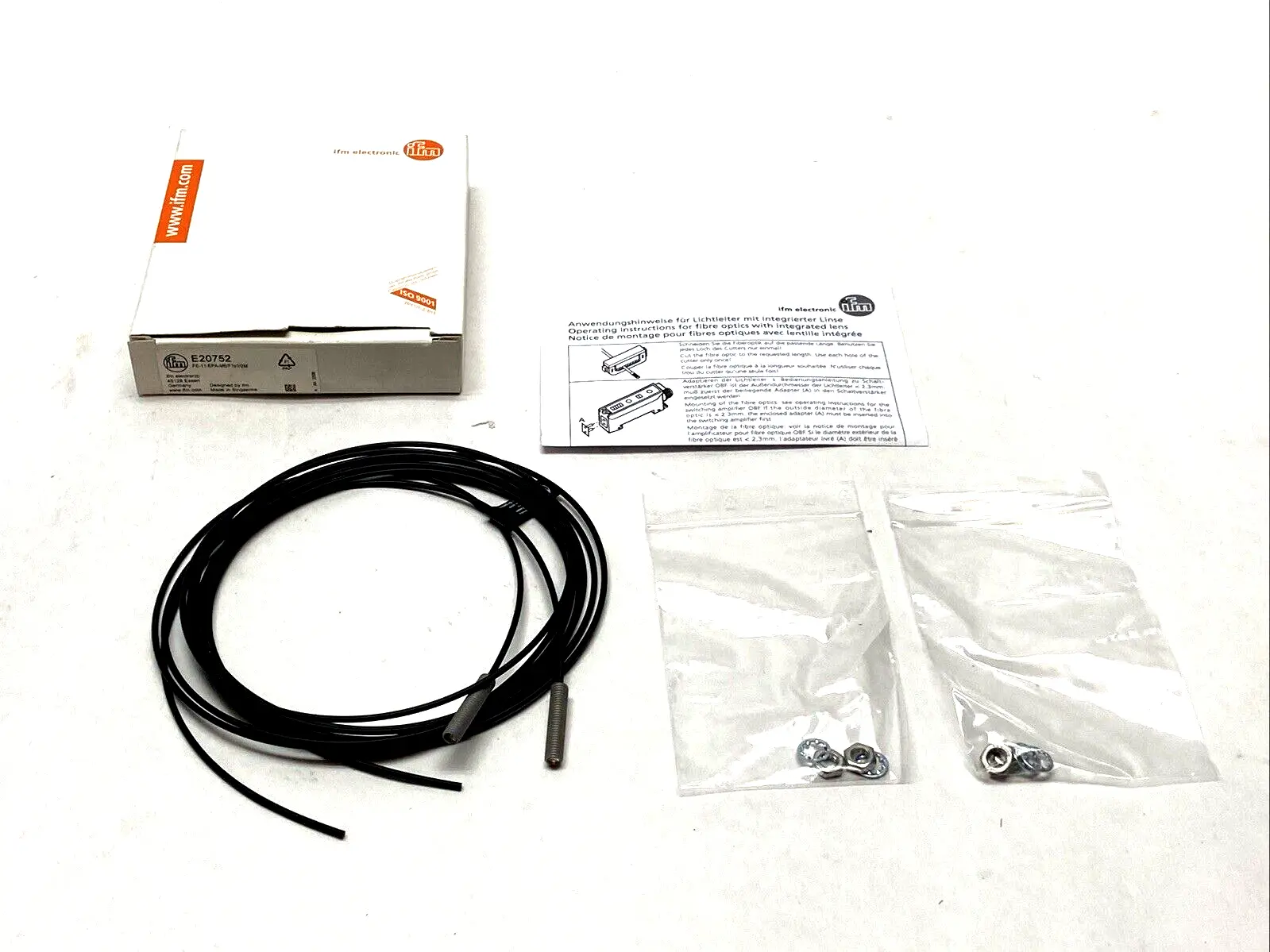 New | in-Stock IFM E20752 Photoelectric Sensors Michigan US | Maverick Industrial Sales #1496071