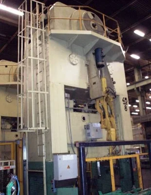 400 Ton, SCHULER P2E2Sqs-400/2.2/04, 400mm STR, 2200X800mmBA, (2)ROL BOL, 2 PRES