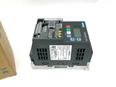New | in-Stock Siemens SINAMICS V20 Converter Drive 0.37kW 1AC 230V Variable Speed Drives Michigan US | Maverick Industrial Sales #1392638
