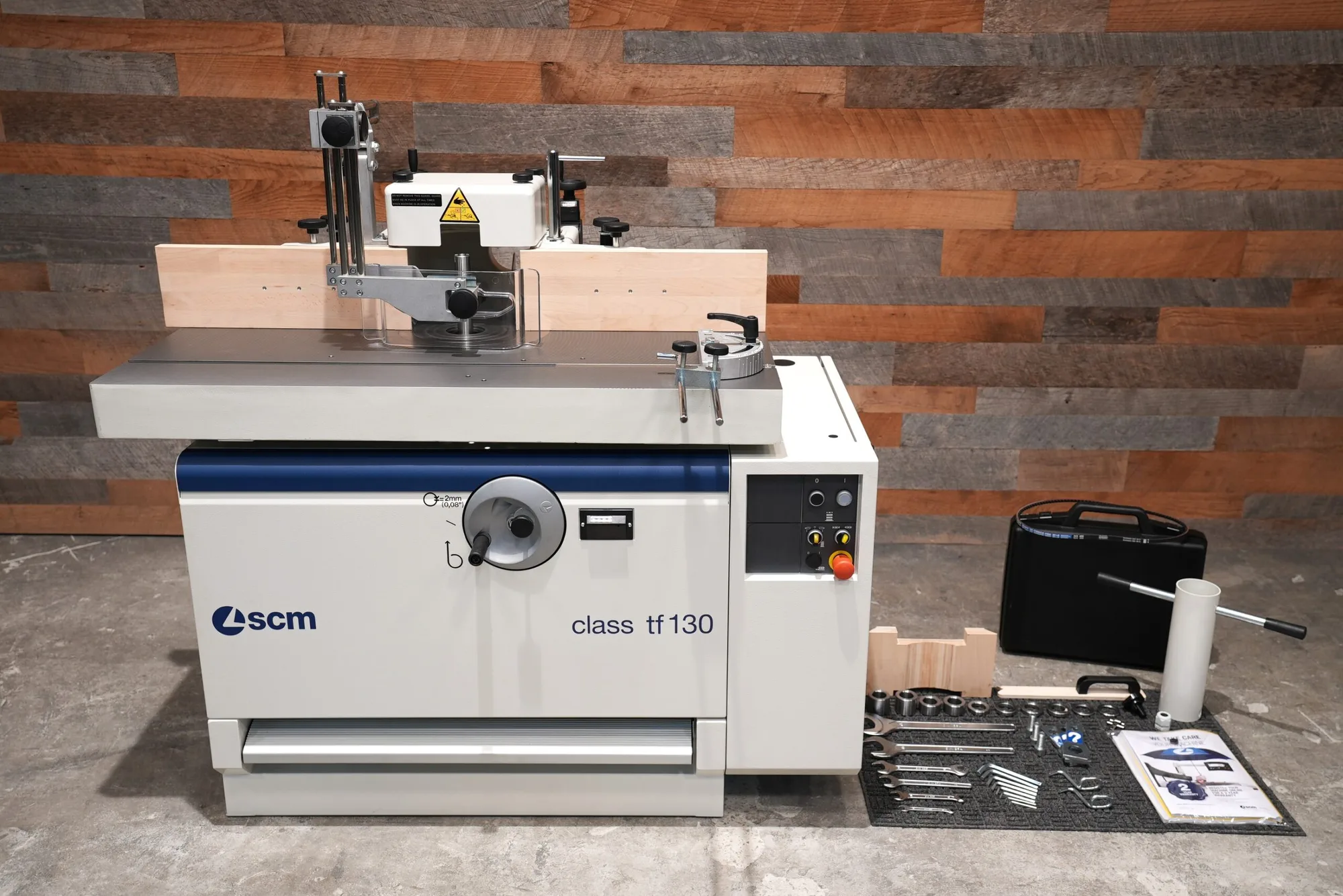 NEW SCM Class tf 130 Spindle Shaper