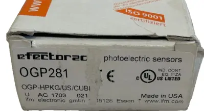 NEW EFECTOR IFM OGP-HPKG/US/CUBE-OGP281 SENSOR OGPHPKGUSCUBEOGP281