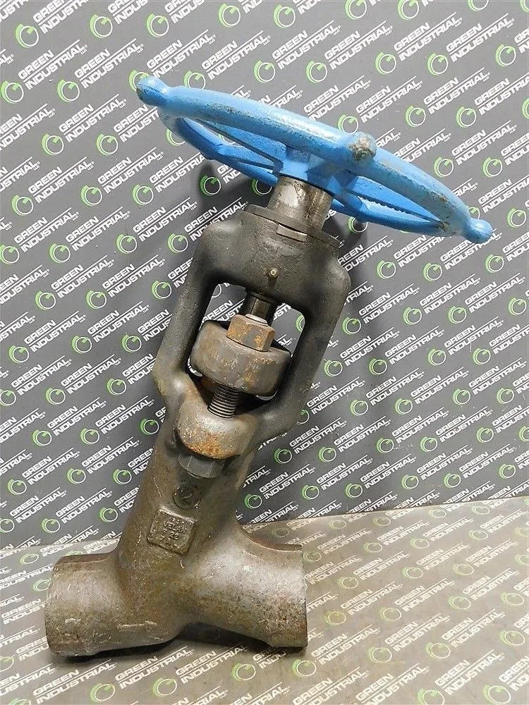 2" Velan W-8076Z-06TS Y Pattern Globe Valve 4225 PSIG @ 100°F F22 Body New