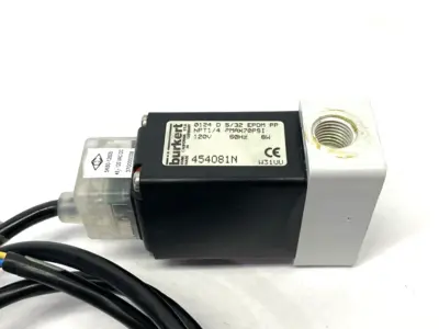 USED BÜRKERT DIRECT ACTING PIVOTED ARMATURE SOLENOID VALVE