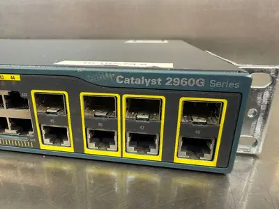 Cisco Catalyst 2960G WS-C2960G-48TC-L 48 100-240v~3.0-1.5A 50-60Hz (8.2.7)
