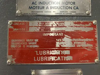 500 hp AC Induction Motor, 2300V, 712 rpm