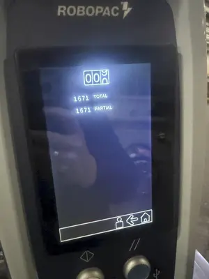 2023 ROBOPAC ROBOT MODEL #S7 PVS PORTABLE SHRINK WRAPPER MACHINE: YOBRO #25236