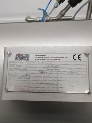2000 LPH. Cimec carbonation techniques pre mix carbonator.