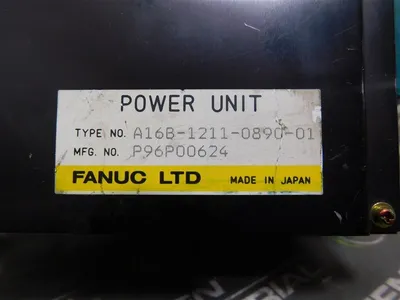 Fanuc A16B-1211-0890-01 Power Unit A16B-1211-0890/04A Board Model Used