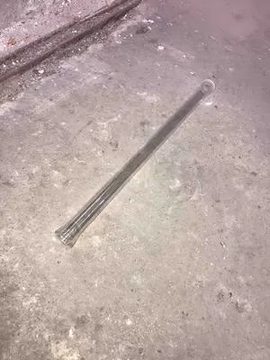 15mm Dia QVF Pipe Section; PS 07/400