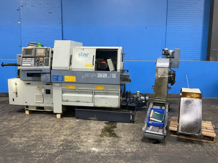 Used 2004 STAR MICRONICS CO LTD SV32J2 Swiss Type Automatic Screw Machines Ohio US | HGR 24 #1149253