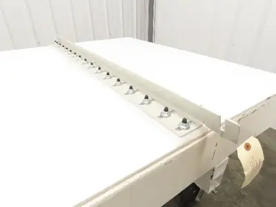 Hytrol BPC/HSS 49" Belt Conveyor Inline Transition Slide Rail Grey 54"OAL