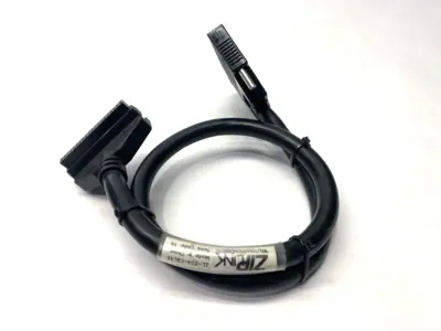 USED AUTOMATION DIRECT ZIPLINK PLC I/O CABLE MALE 40-PIN CONNECTORS