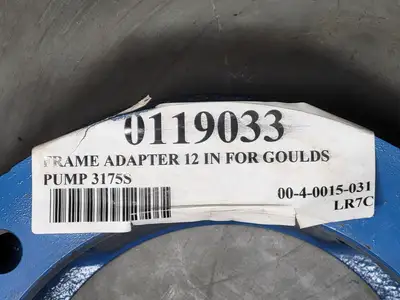 Motor Frame Adapter, 3175S, 12", 00-4-0015-031