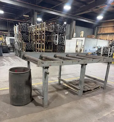 Used 1997 PANGBORN ES-1821-70 Roller Conveyor Shot Blaster Pennsylvania US | Shot Blasting Equipment #1404055