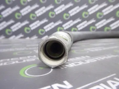 Unbranded 37" Hydraulic Process Hose with Spring Guard Used
