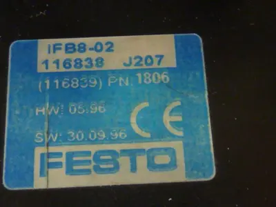 USED FESTO IFB8-02