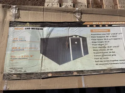 Used LAND HONOR LHR-MS0810 Sheds Utah US | CSS Equipment Sales #1488762