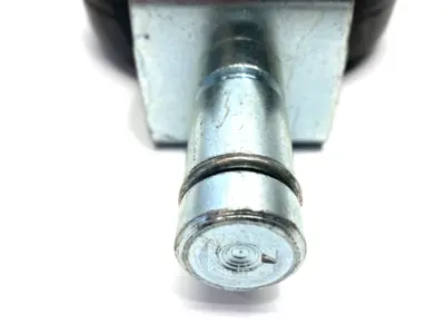 New | in-Stock Metro Plated Rigid Stem Caster 5" LOT OF 2 Casters Michigan US | Maverick Industrial Sales #1395588