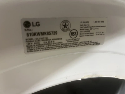 Used LG FRONT LOAD SET Residential Appliances Michigan US | Miedema Asset Management Group #1578834