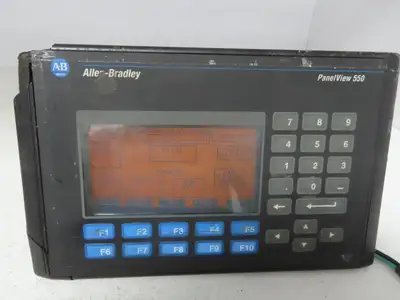 Allen Bradley 2711-K5A2 PanelView 550 HMI Control Panel Ser C Rev B *Read