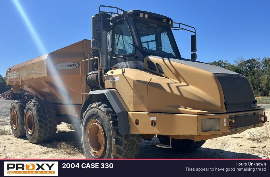 Used 2004 CASE 330 Articulated Dump Trucks North Carolina US | Proxy Equipment #1379593