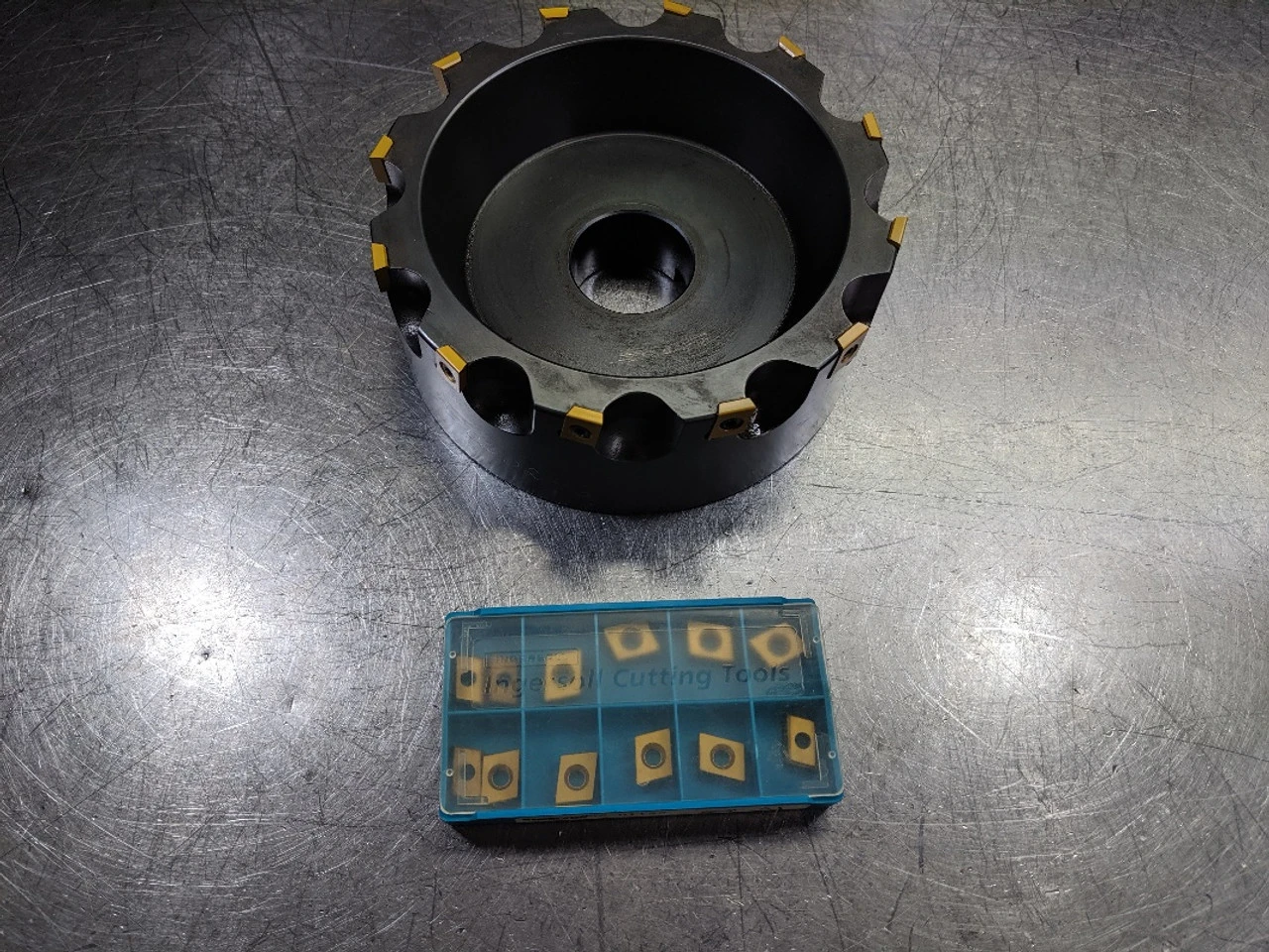 Ingersoll 6" Indexable Facemill 1.5" Arbor w/ Inserts 6X2A06R01 (LOC2946B)
