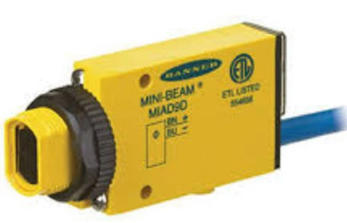 Banner Engineering MIAD9DQ 34625 Mini-Beam Series Diffuse Sensor, NAMUR, 380 mm [New]