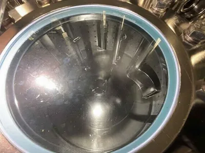Ellerwerk 734 C cGMP perforate basket centrifuge, 316SS.