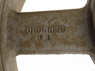 Browning 4C150R 4-Groove C V-Belt Pulley Sheave R1 Taper Bushed 15.4" OD