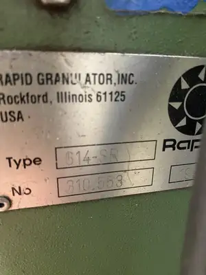 Used Rapid Granulator 614-SR Granulators Michigan US | Maverick Industrial Sales #1400735