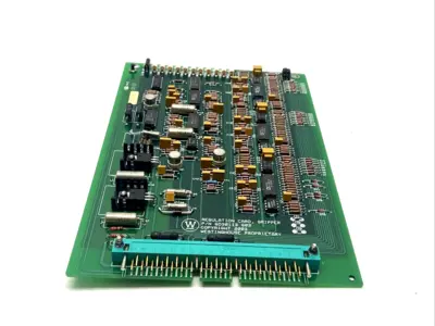 6D30113G03 | Westinghouse  Gripper Regulator 4 Channel Printed Circuit Card - For parts or not working