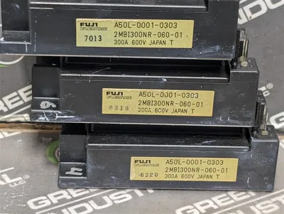 Lot of 3 Fuji Electric A50L-0001-0303 Transistor Power Modules 600V 300A Used