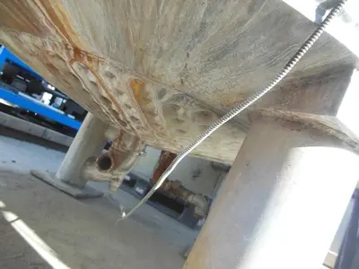 Tank, 1,150 Gallon, S/st, Jkt, Vertical, 5' x 8', FT/DB #S742737