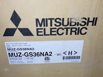 NEW MITSUBISHI ELECTRIC MUZ-GS36NA2-U1
