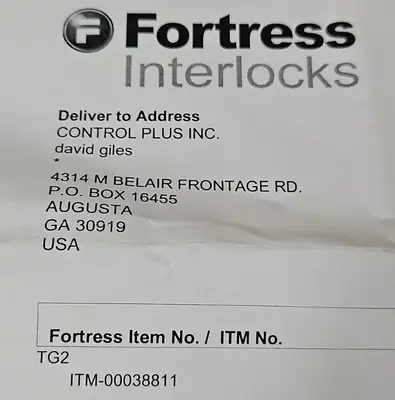 USED FORTRESS INTERLOCKS ITM-0003881