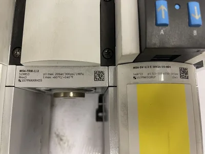 Festo MS6-SV-1/2-E-10V24-SO-AD1 Pneumatic Soft Start/Quick Exhaust Control Valve