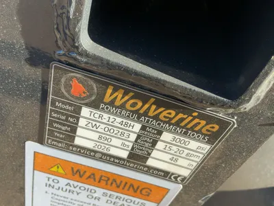 Used WOLVERINE TCR-12-48H SKID STEER TRENCHER Trenchers Michigan US | Miedema Asset Management Group #1322374