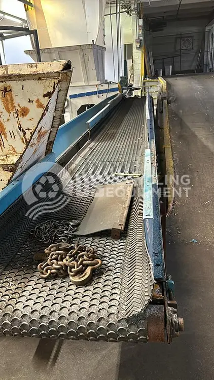 Used UNKNOWN MANUFACTURER: USED 25' HORIZONTAL DISCHARGE Conveyors | US Recycling Equipment #474367