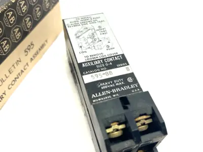 USED ALLEN-BRADLEY SER. B AUXILIARY CONTACT 2 NC
