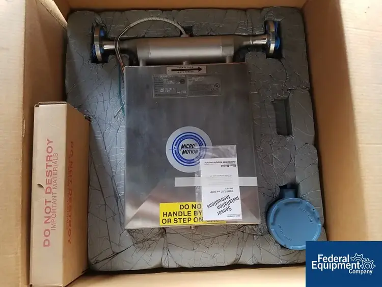 Used Micro Motion 1" Micro Motion Flow Meter, S/S Meters - Misc Ohio US | Federal Equipment Company #130174
