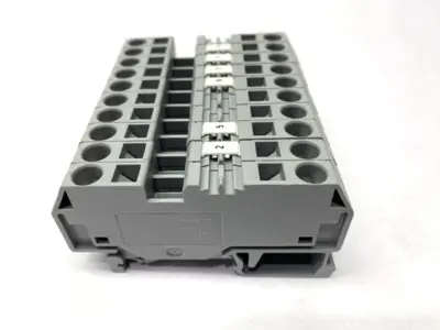 USED WAGO TERMINAL BLOCK 2-CONDUCTOR LOT OF 10
