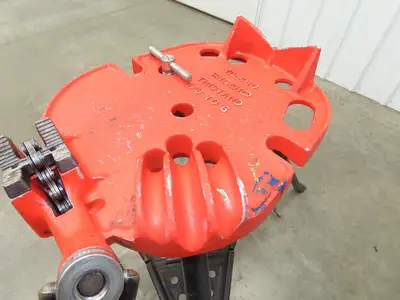 Ridgid 460 Tristand Portable Chain Pipe Vise 1/8" to 6" Tripod Stand Jack Screw