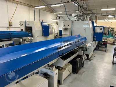 Used 2003 MANURHIN KMX XL 32 CNC Lathes | F.M.T. Group s.r.o. #1252861