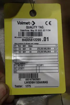 NELES METSO VALMET AWC VALVE NEW OR REBUILT UNIT