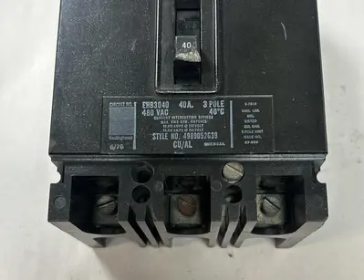 Used WESTINGHOUSE EHB3040 Circuit Breakers Ohio US | Surplus Asset Holdings #1708721