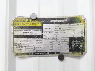 Caterpillar EP18KT Forklift Directional Switch Forward Reverse & Neutral