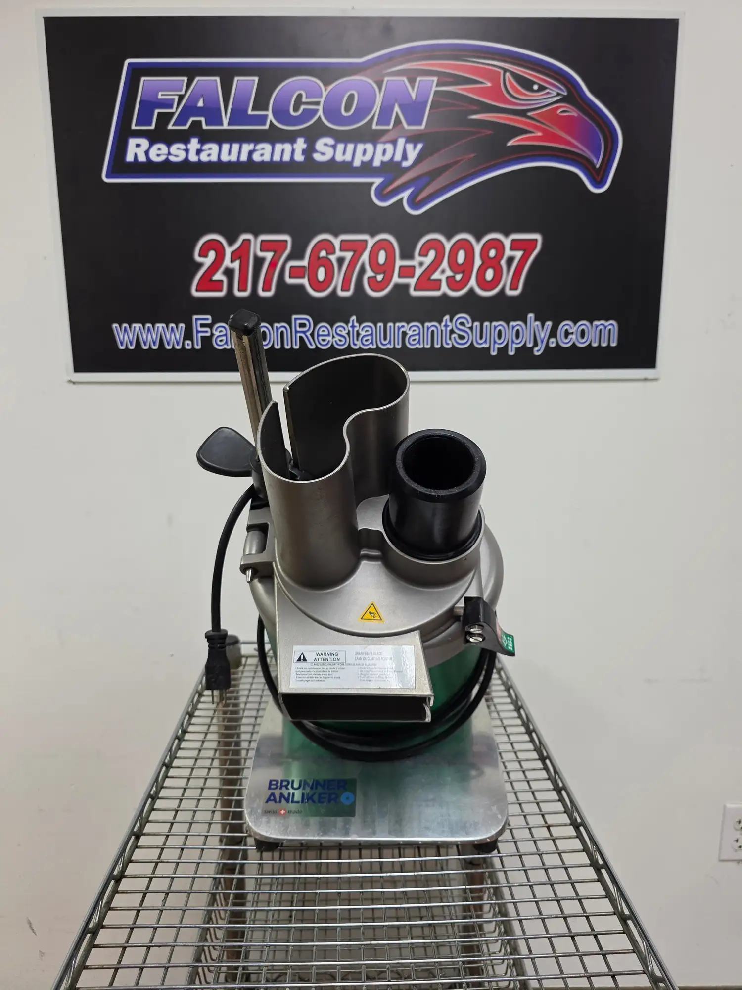 Used Piper Brunner Anliker GSM5-J STAR Piper Vegetable Cutter/Food Processor - TH3 Commercial Food Processors Illinois US | Falcon Restaurant Supply #1373727