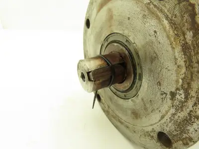 Inline Helical Gear Reducer 60:1 Gearbox IEC 71 Metric C-Face x Flanged Output