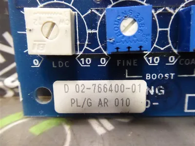 Emerson 02-766400-01 Normalizing Board Rev. D PL/G AR 010 Used