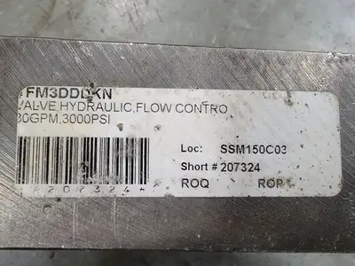 USED PARKER FILTRATION FM3DDDKN